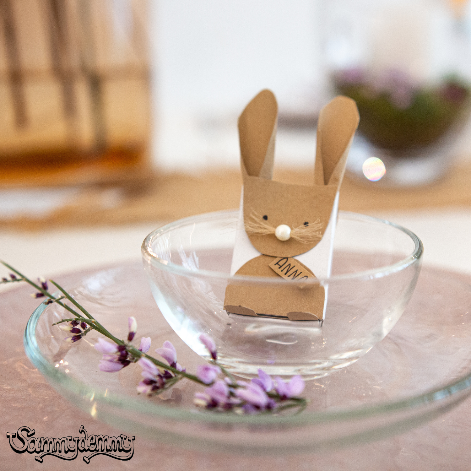 DIY: Streichholzschachtel Osterhase