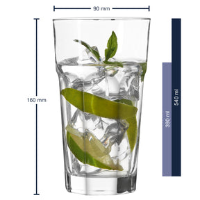 Longdrinkglas ROCK 540 ml 4er-Set