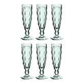 Sektglas BRINDISI 140 ml grün 6er-Set