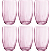 Trinkglas POESIA 460 ml rosé 6er-Set