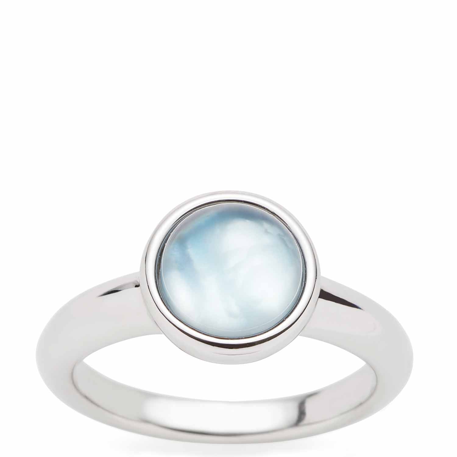 Ring Bea 20 grau blau