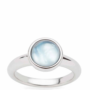 Ring Bea 20 grau blau