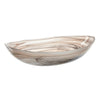 Schale ALABASTRO 22 cm beige oval