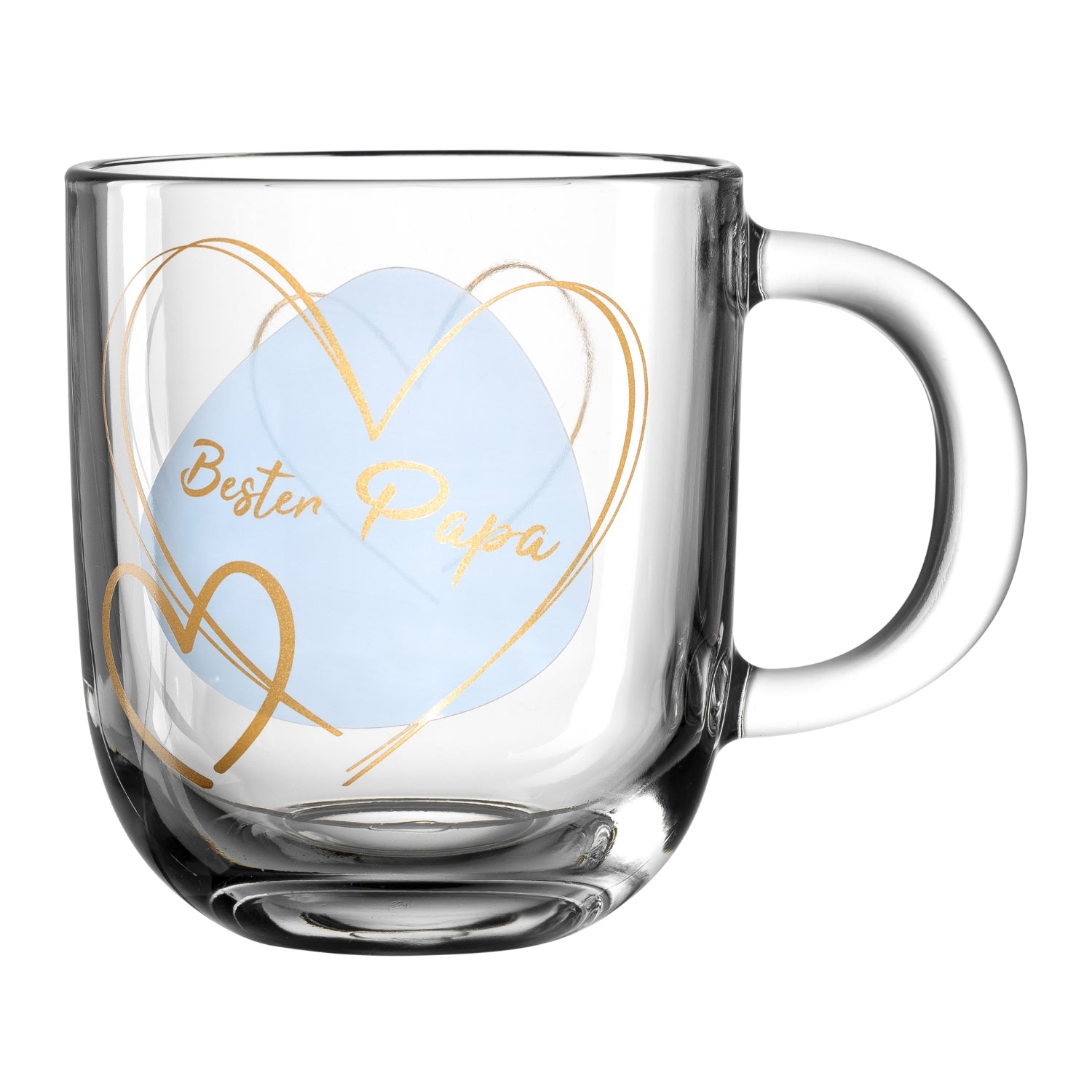 Tasse EMOZIONE 400 ml blau 'Bester Papa'