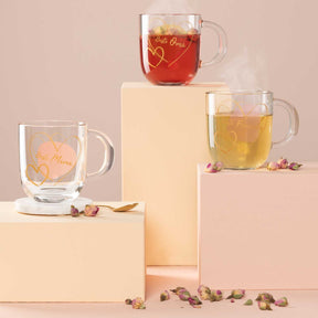 Tasse EMOZIONE 400 ml rosé 'Beste Freundin'