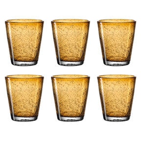 Trinkglas BURANO 330 ml amber 6er-Set