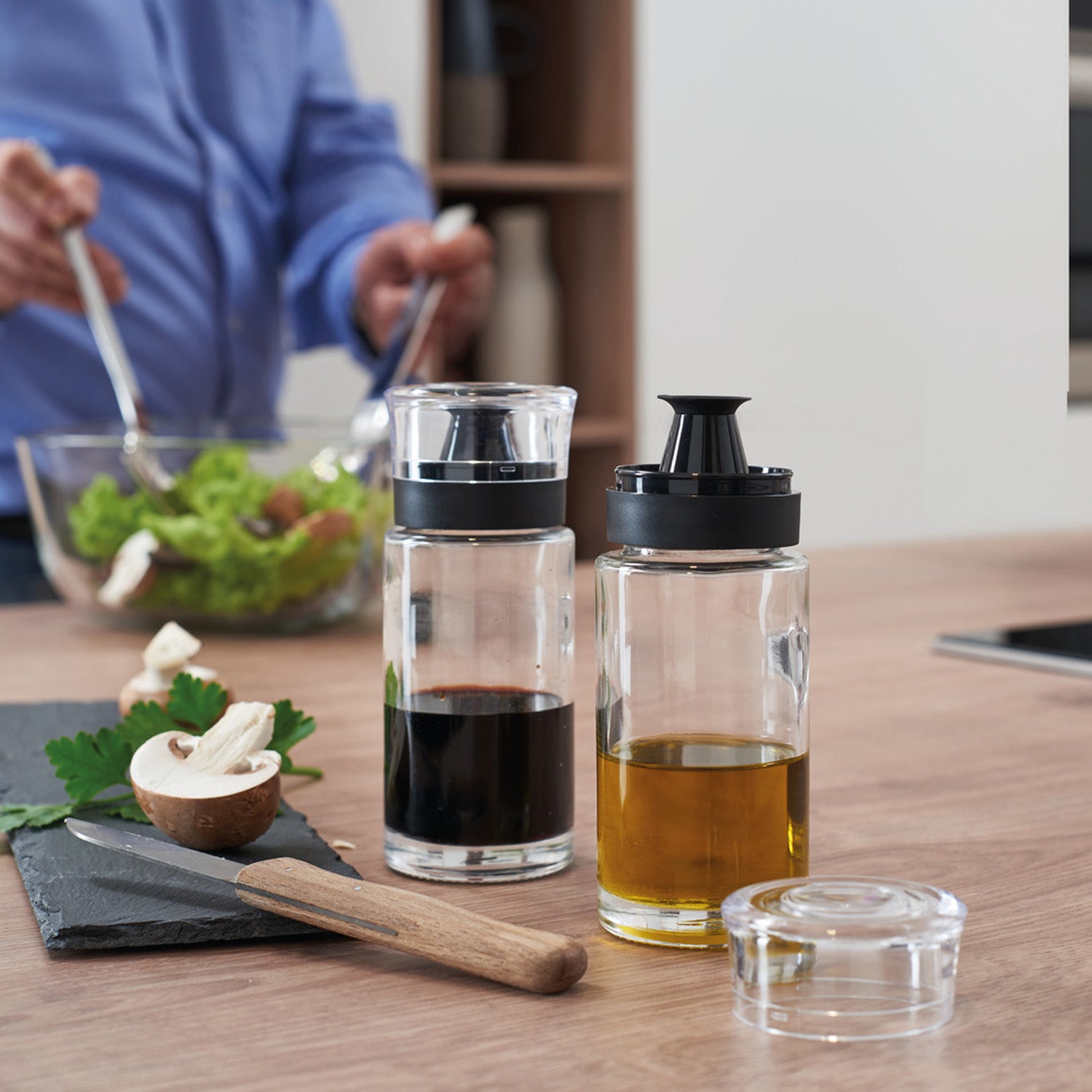 Essig-/Öl-Flasche CUCINA 2er-Set