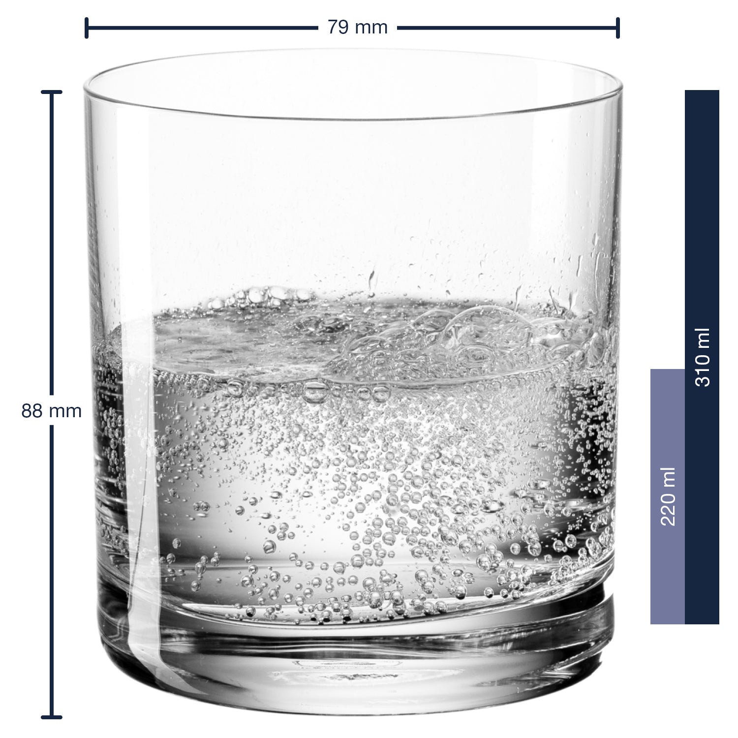 Trinkglas EASY+ 310 ml 6er-Set