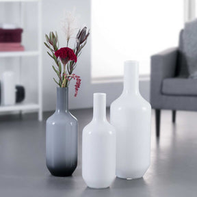 Vase MILANO 50 cm grau