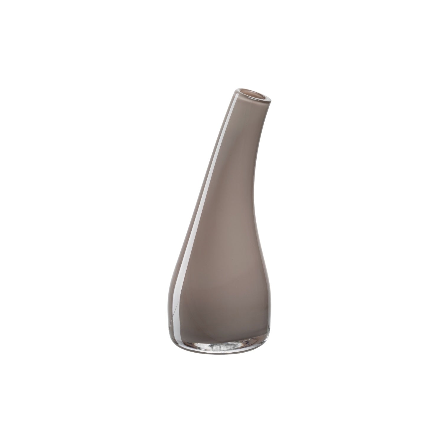 Vase ARCO 16 cm taupe opac