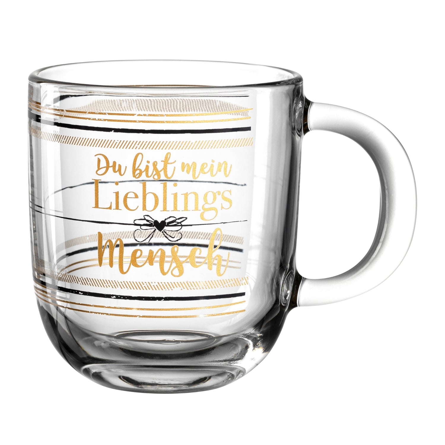 Tasse EMOZIONE 400 ml 'Du bist mein Lieblingsmensch'