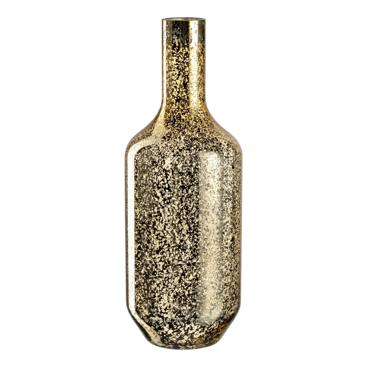 Vase 50 cm gold gesprenkelt MILANO