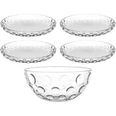 Set Schale/Teller CUCINA OPTIC 5-teilig