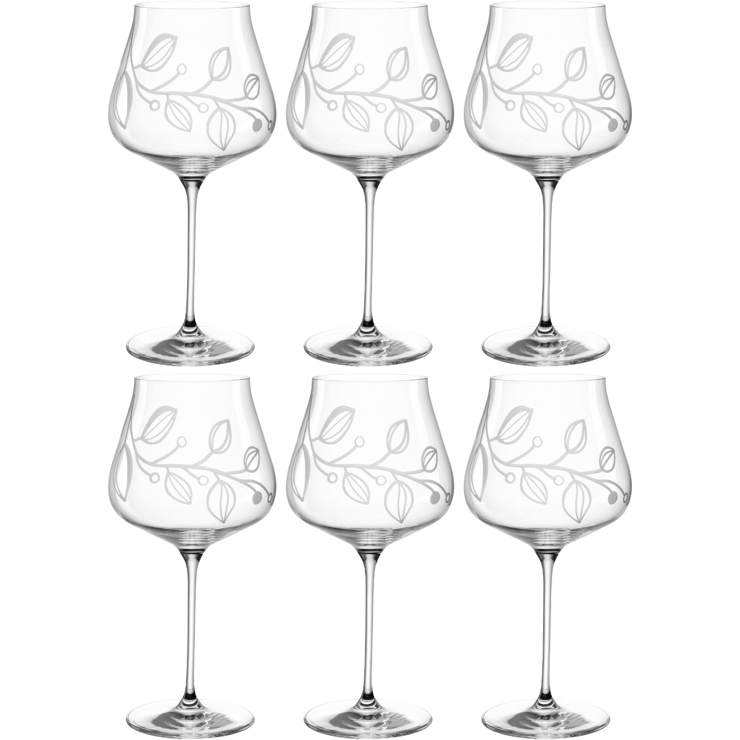 Burgunderglas BOCCIO 770 ml 6er-Set