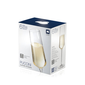 Sektglas PUCCINI 6er-Set 280 ml