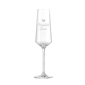 Sektglas PUCCINI 280 ml mit persönlicher Gravur