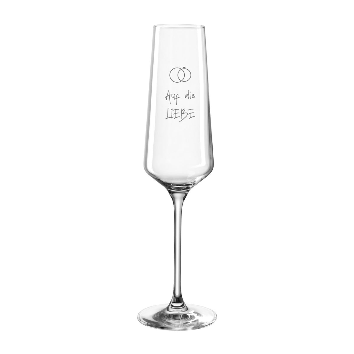 Sektglas PUCCINI 280 ml mit persönlicher Gravur